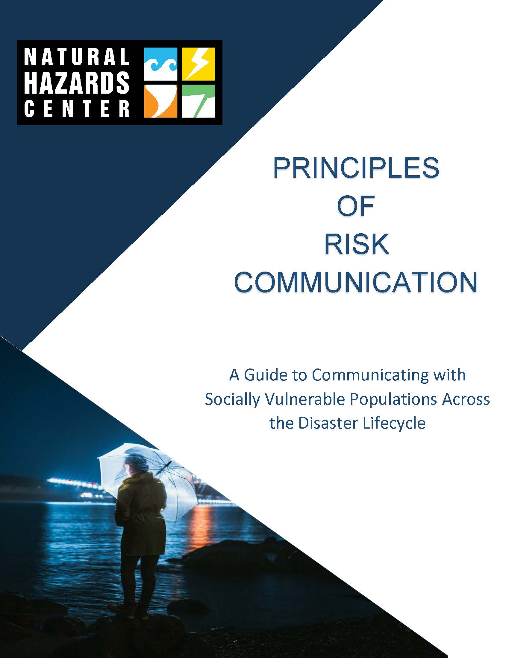 Principles of Risk Communication - Partnership and Community ...